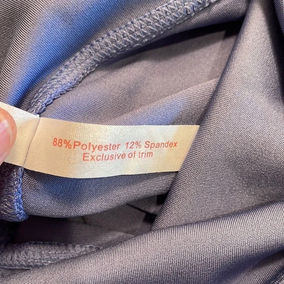 Nwt Adrienne Vittadini light purple woman’s workout leggings - Picture 13 of 13